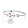 Tree of Life Aromatherapy Diffuser Bracelet - Rotating Hollow Design, Alloy & Stainless Steel, Non-Magnetic Couples Bracelets