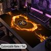 Large Mouse PadHull City Custom Name Text Personalized Desk Mat Non Slip Gaming Pad