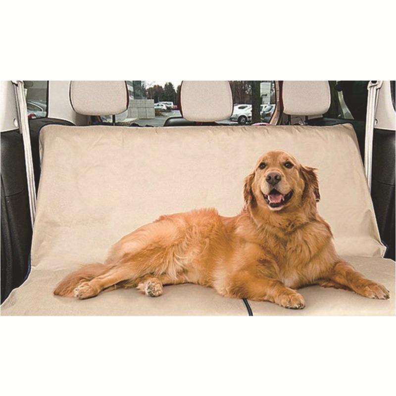 

Pet Seat Cover for Car Rear Bench Waterproof Dog Blanket Trunk Mat Cargo Liner Pet Accessories for Dogs Cats Dog Accessories 1.4 1.3m бежевий