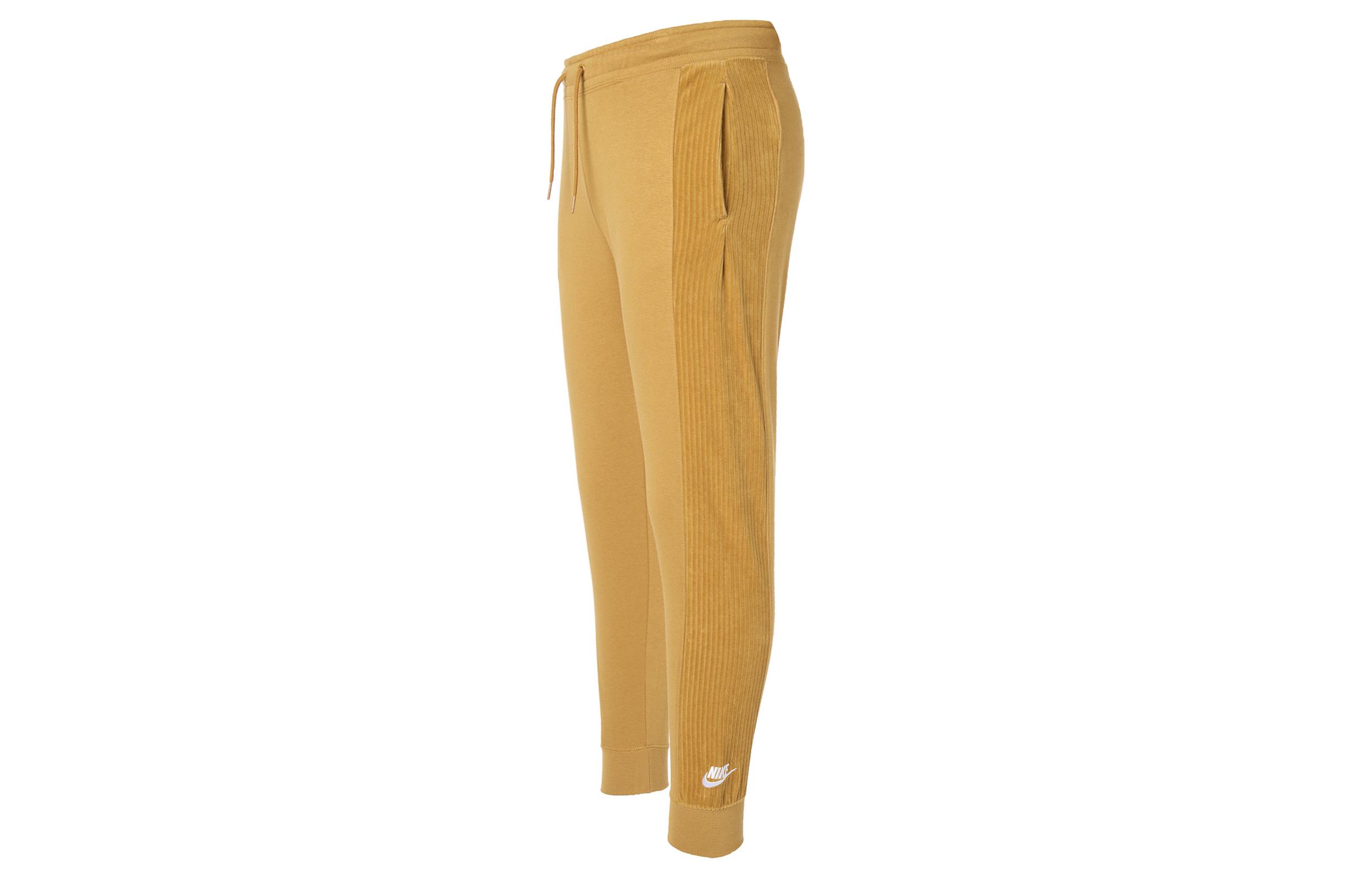 

Nike Knitted Sweatpants Women s Yellow Moderate Straight Fit Pants DM1758-712 XL