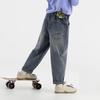 Boy's Loose Straight Fit Denim Jeans