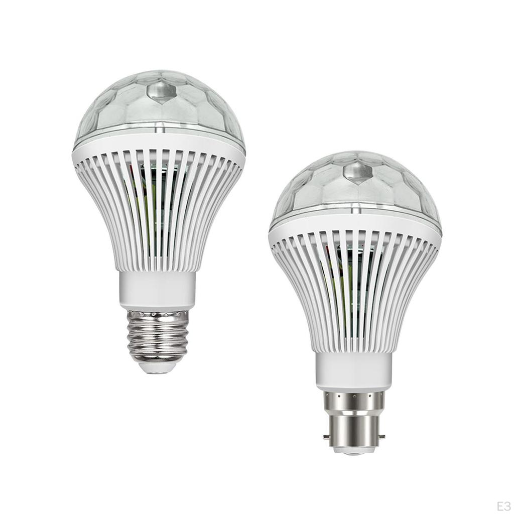 Ambience Bulb RGB Rotating Stage Light Multipurpose Lamp for Holiday Bar Party