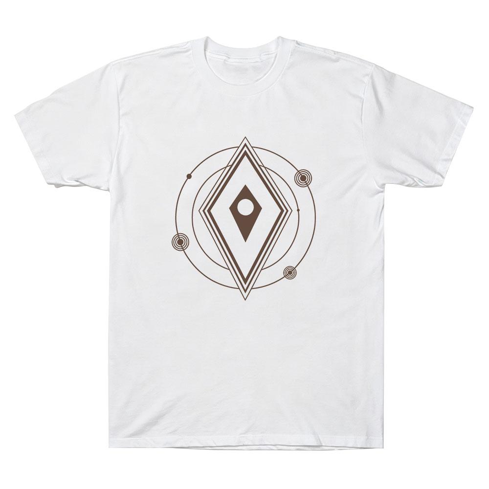 No Man’s Sky Atlas Station Iteration Airless T-Shirt Unisex Graphic Cotton Tee Game Fans Casual Short Sleeve Tops