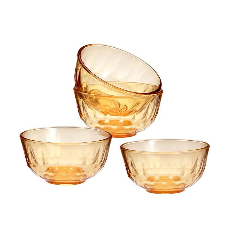 Huang Xiaochu Crystal Diamond 4-Piece Glass Tableware Set