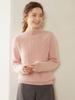 Women's Warm Thickened Cashmere Knit Sweater – Cable Design, Versatile & Skin-Friendly Long Sleeve Top