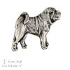 Shar Pei - Dog Brooch In a Gift Box, Elegant Pin, Lapel Pin for Art-Dog Brand Jacket