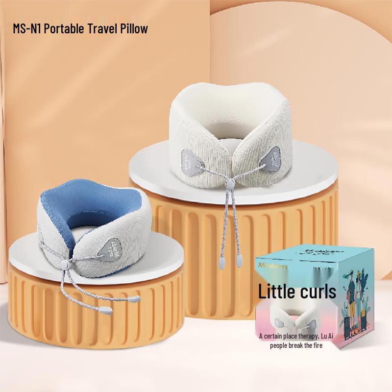 Misida Portable Heated Neck Massage Travel Pillow