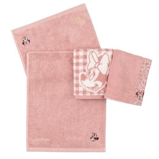 Towel Laboratory Disney Character #023 Face 3-piece Set Soft Fast Absorbent 100 Cotton Low Lint Gift Japan Technology