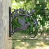 Vintage Cast Iron Wall Hook Heavy Duty Wall Mounted Hanging Hooks Rustic Decorative For Entryway Garden Home Decoration
