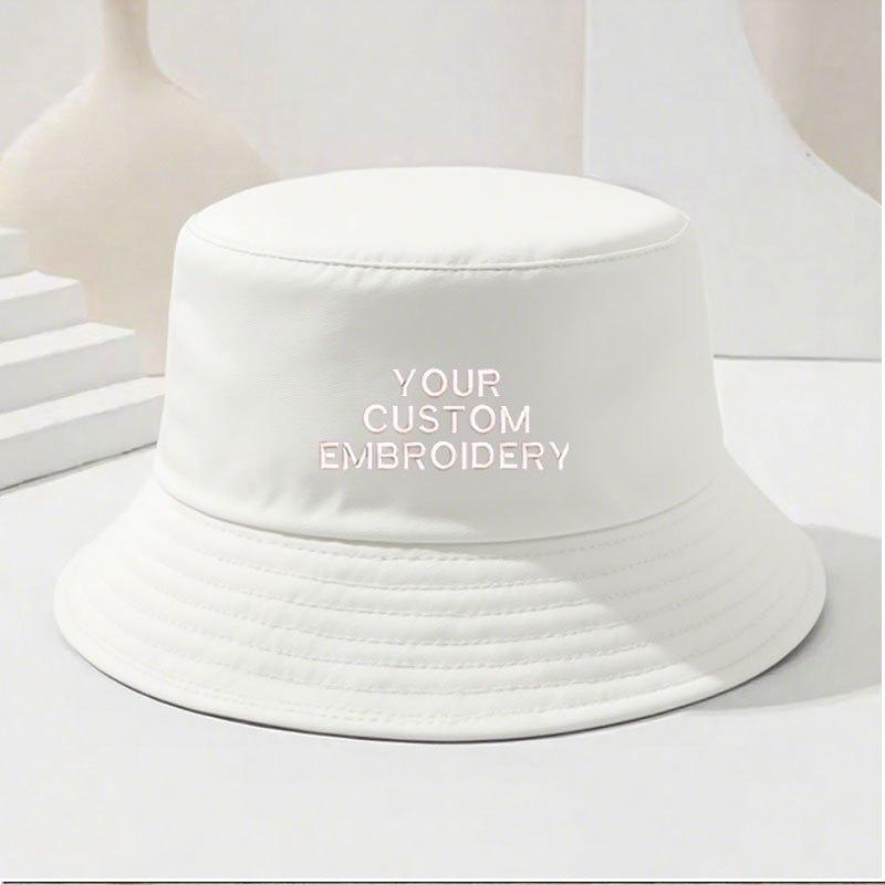 

Stylish Light - Colored Summer Fisherman Hats for Women and Men with Decorate Simple Design