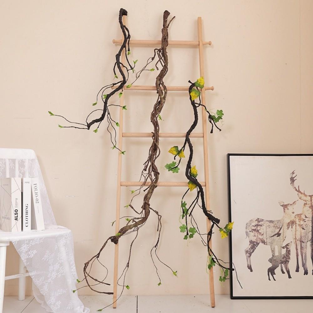Wreath Shape Artificial Faux Plants Tree Wall Hanging Decorative Fake Branch  Home Decor