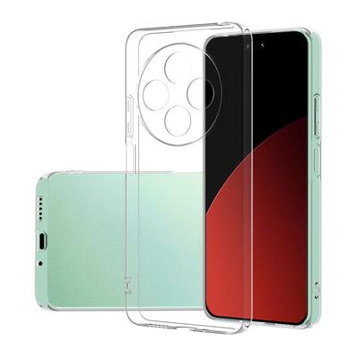 Husă simplă, subțire, moale, TPU, transparentă, pentru telefon pentru Xiaomi Redmi 14C Redmi14C 4G Husă Capa