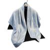 Spring 90Cm Classic Fashion Versatile Shawl Women'S Shade Dust-Proof Camellia Tencel Cotton Silk Scarf
