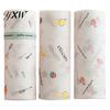 Reusable Kitchen Paper Towel Roll 50/100/200Pcs/Roll Super Water Oil Absorbent Wet Dry Dual Washable Use Food Grade Tear-off Lazy Rag Dishwashing