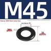 Chamfered Flat Washer 304 Stainless Steel, Blue-White Zinc, Black Zinc, GB97.2, Shim M5 M8 M16