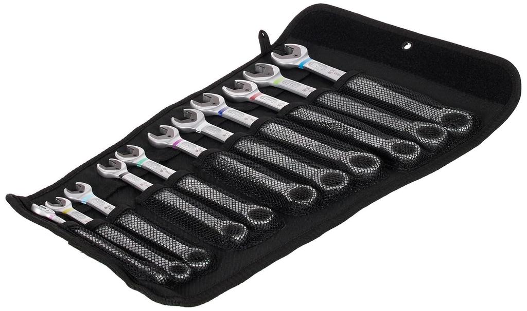 Wera 05020013001 | 6000 Joker Combination Ratchet Wrench Set (11 pieces)