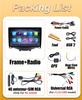 Android 16 Auto Car Radio For Toyota Aygo Peugeot 108 Citroen C1 2014-2020 Wireless Carplay Multimedia Car Stereo BT Navigation