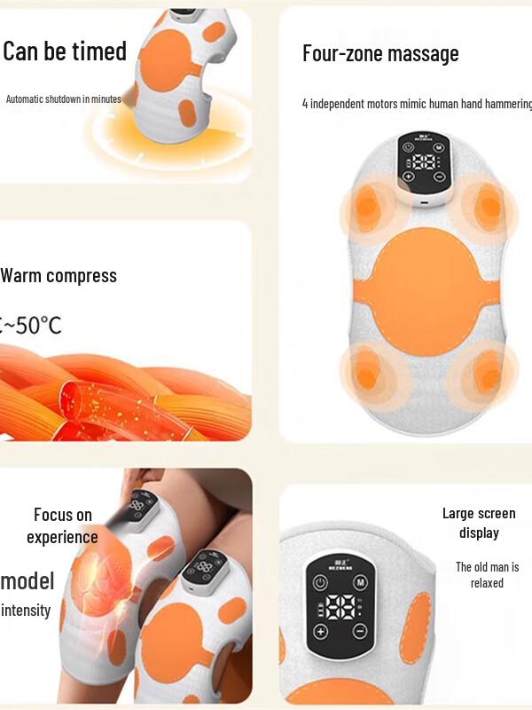 Hezheng Moxibustion Hot Compress Knee Massager