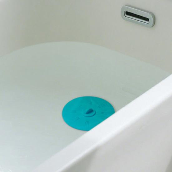 Silicone Drain Stopper Large Size Anti-Odor Easy Cleaning Sinks Bathtubs Floor Drain Cover Hair Catcher