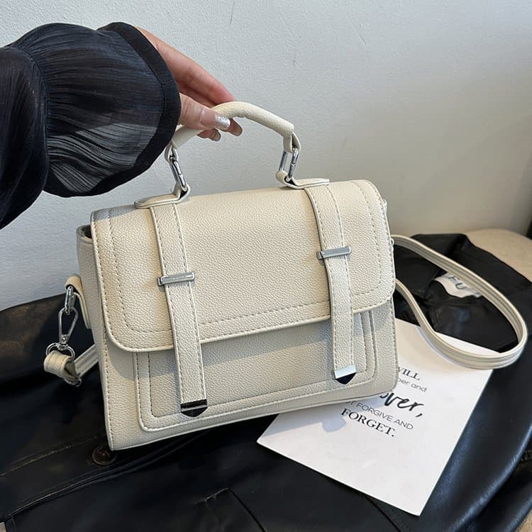 New women's shoulder oblique span bag simple small square bag