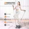 Stepper For Exercise, Mini Stepper With Exercise Equipment For Home Workouts, Hydraulic Fitness Stair Stepper With Resistance Band & Calories Count