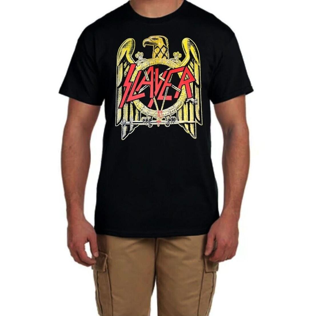 Slayer Eagle Metal Black T-Shirt Men s Sizes XXXXL