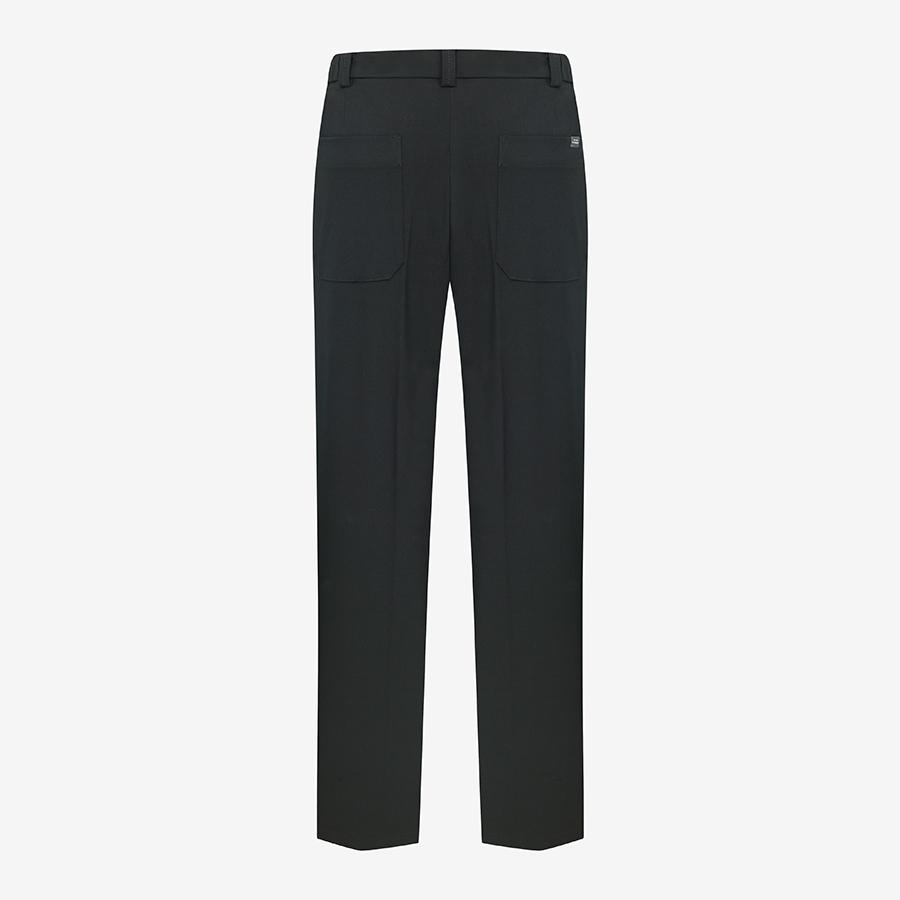 SIEG Volume Tapered One-Pleat Setup Pants Black (Pjfah4236)