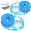 Portable Clothesline Upgraded Thickened Anti-slip Windproof Drying Rope Drying Clothes Hanging Rope Outdoor Camping Accessories