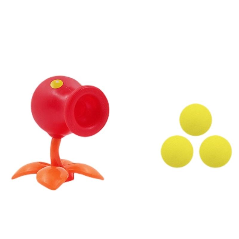 Plant Vs. Zombie Toy Olive Machine Gun With Pea Clip And Corn Shooter Accessories