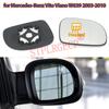 Replacement Heated Side Mirror Glass with Plate for Mercedes-Benz Vito Viano W639 2003-2010 Pre-LCI