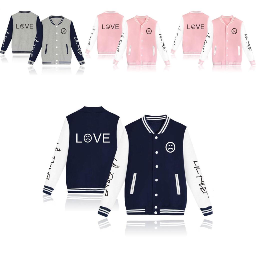 Liebe Pullover Sweatshirt Hip Hop Trauriges Gesicht Frauen Männer Rapper Neue Hoodies