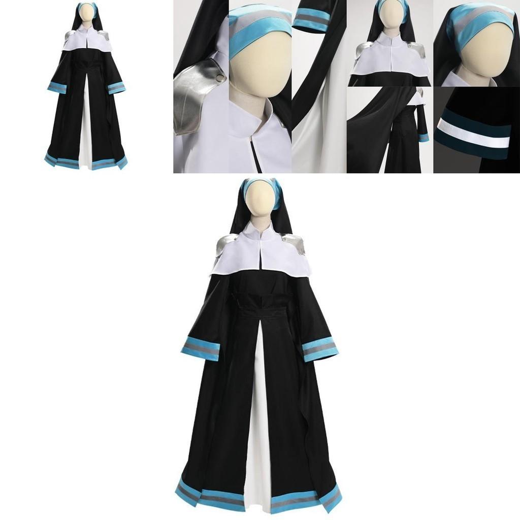Flamme Feuerwehr Alice Nonne C Kleid Feuerwehrfrau Nonne Kleid Anime Cosplay Kostüm Performance Anzug