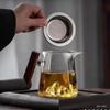 Jialang Glass Gongdao Cup with Wooden Handle