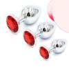 3 Teile/satz Metall Anal Plug Anal Stimulation Edelstahl Butt Plug Sex Spielzeug Für Frauen/Männer/Paare Masturbator erwachsene Spiel S/M/L
