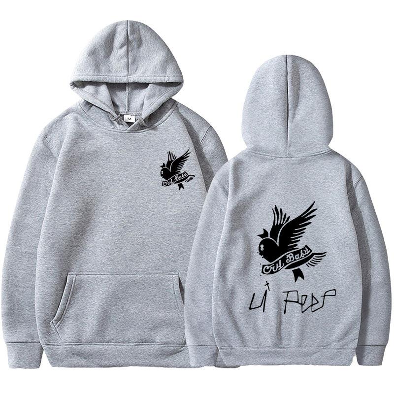 Autumn Winter New Casual Loose Plus Size Fashionable Printed Hooded Sweatshirt Men Women Hooded Sweatshirts