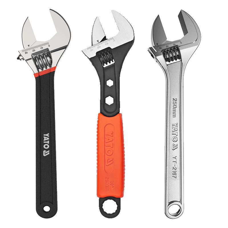 Yiertuo Adjustable 6-12 Inch Multi-Function Large Opening Wrench & Pipe Pliers