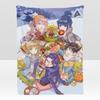 Anime LBack CCamp Throw Soft Flannel Blanket for Bed Bedroom Sofa Picnic Throw Skinfriendly Breathable Gift Cover