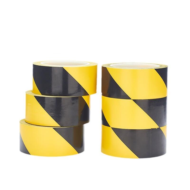Thickened Off-White PVC Hazard Warning Tape