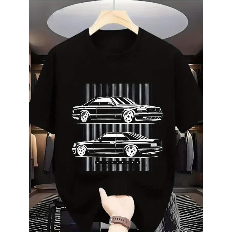 

European sizes Vintage Hip-Hop Short Sleeve T-Shirt, Men s Summer Fashion Top, Quick-Dry Sporty Style 4XL чорний