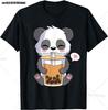 Kawaii Corgi Dog Shiba Inu Drinking Bubble Tea Boba TShirt Kawaii Drinks Outfit Japanese Shirt Harajuk Tees Anime Lover Tee