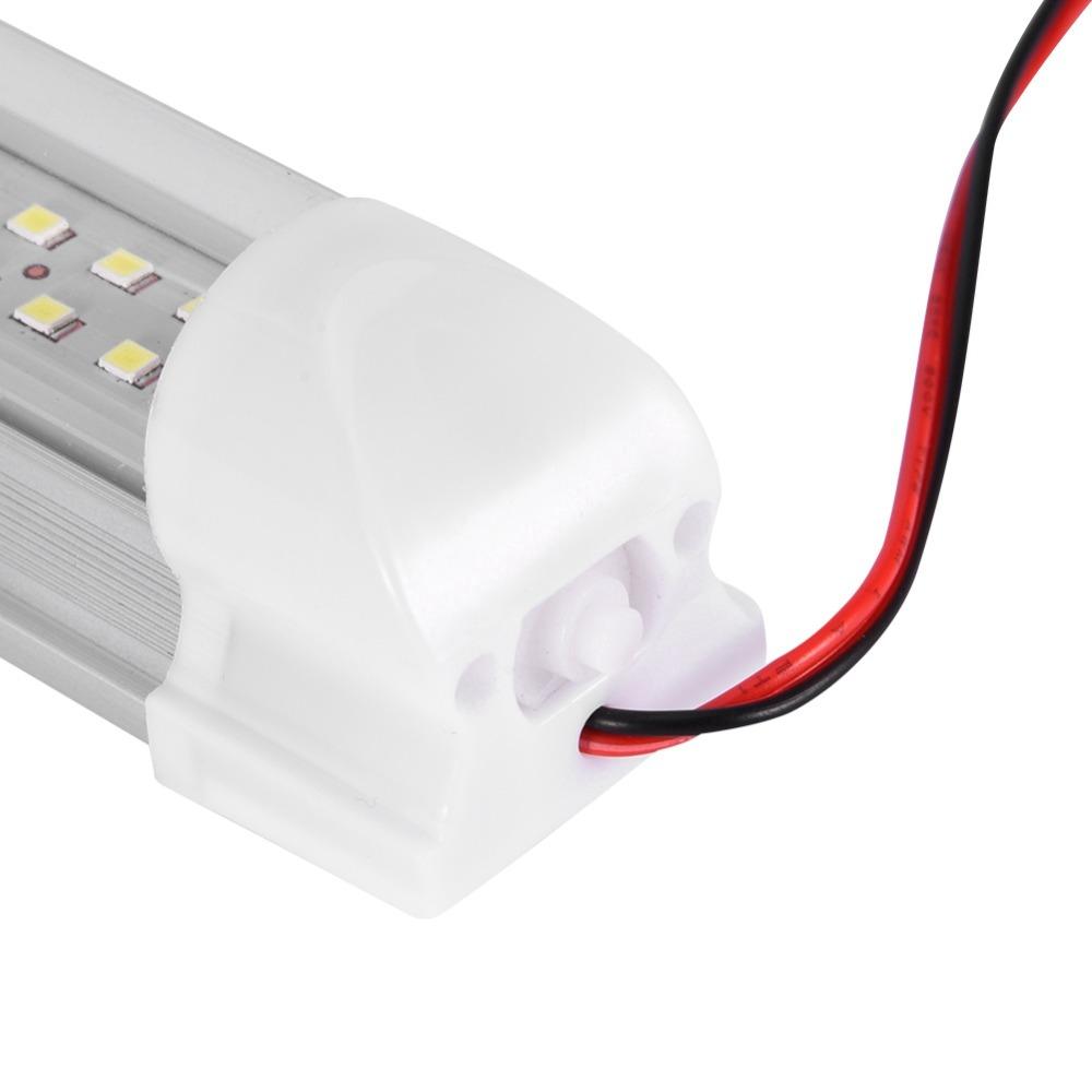 4 Pack DC 12V-80V LED Lamp Tube 72LED Light Tube Bright LED Interior Light  Van