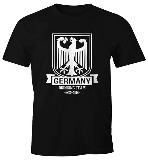Funny World Cup Men's T-Shirt Germany Drinking Team Germany Fan Shirt-