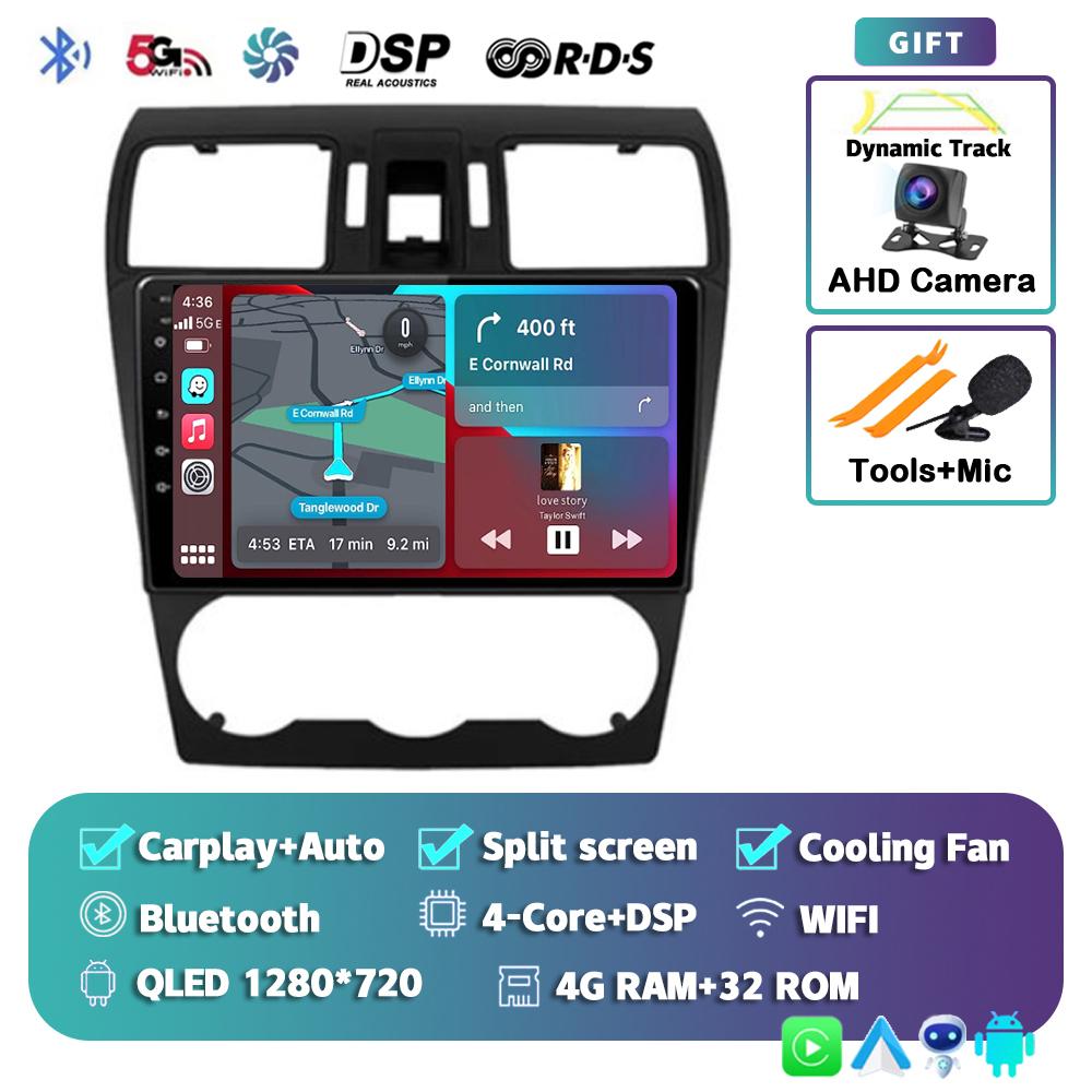 Android 14 Carplay Car Radio For Subaru Forester 4 WRX SJ XV 2012-2015 Multimedia Video Player Navigation Stereo Head Unit 2din