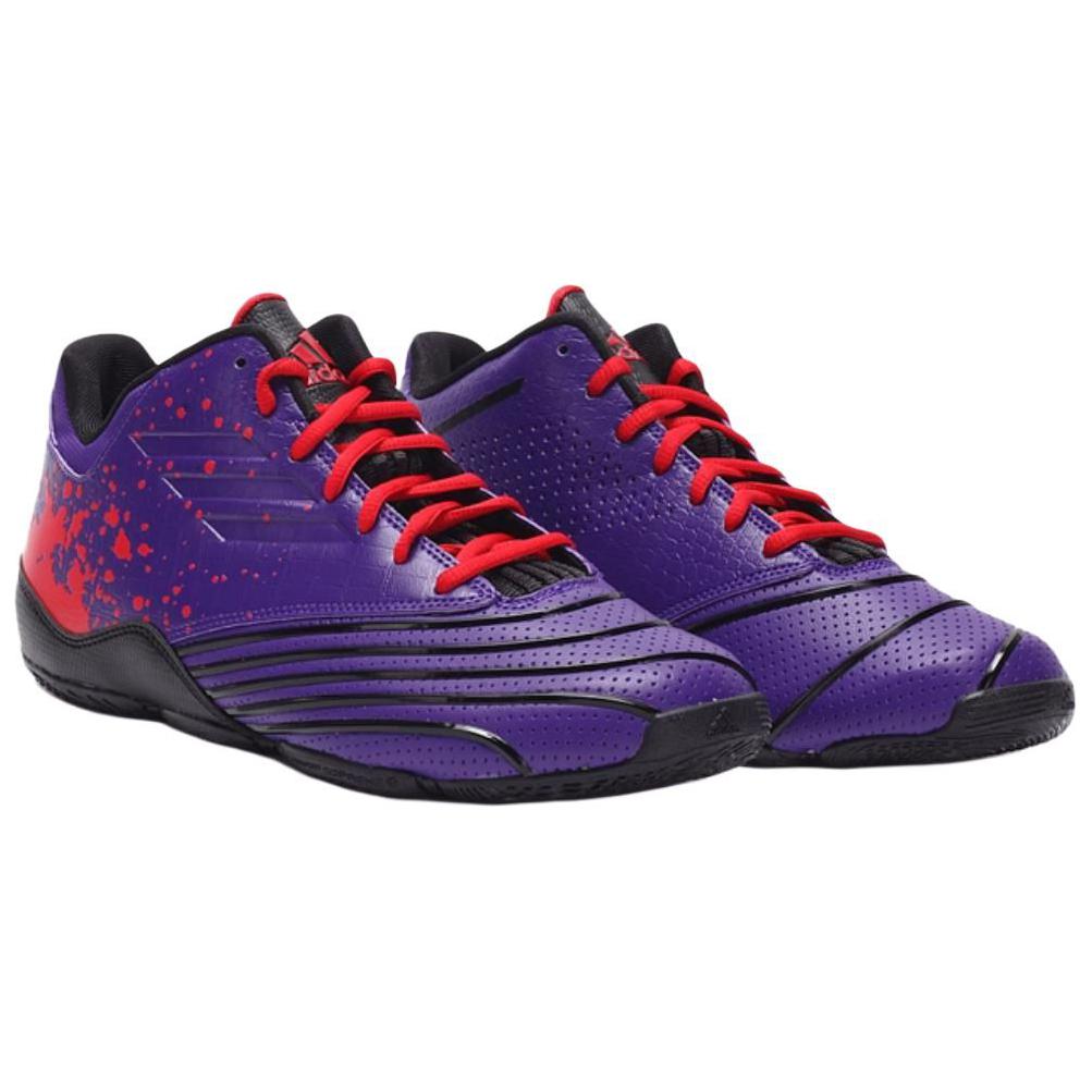 Adidas Return Of The Mac Fashion Comfortable Slip Resistant Durable Low Top Basketball Shoes Men Sneakers Emperor-Purple AQ8246