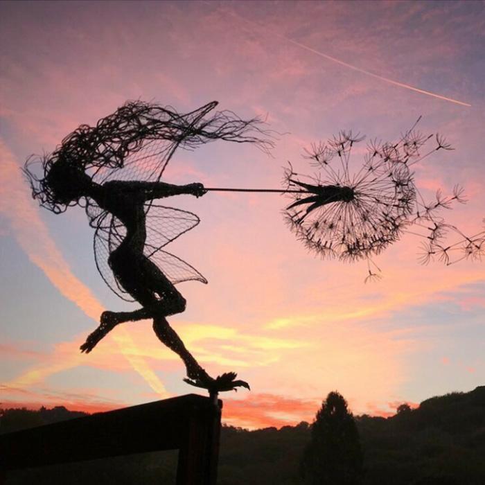 New Flower Fairy Garden Miniature Sculpture Mythical Dandelion Elf Decoration 5 Styles At Affordable S Free Real Reviews With Photos Joom New Flower Fairy Garden Miniature, Garden Metal Sculptures Flower Fairy Elf Dandelion Mythical