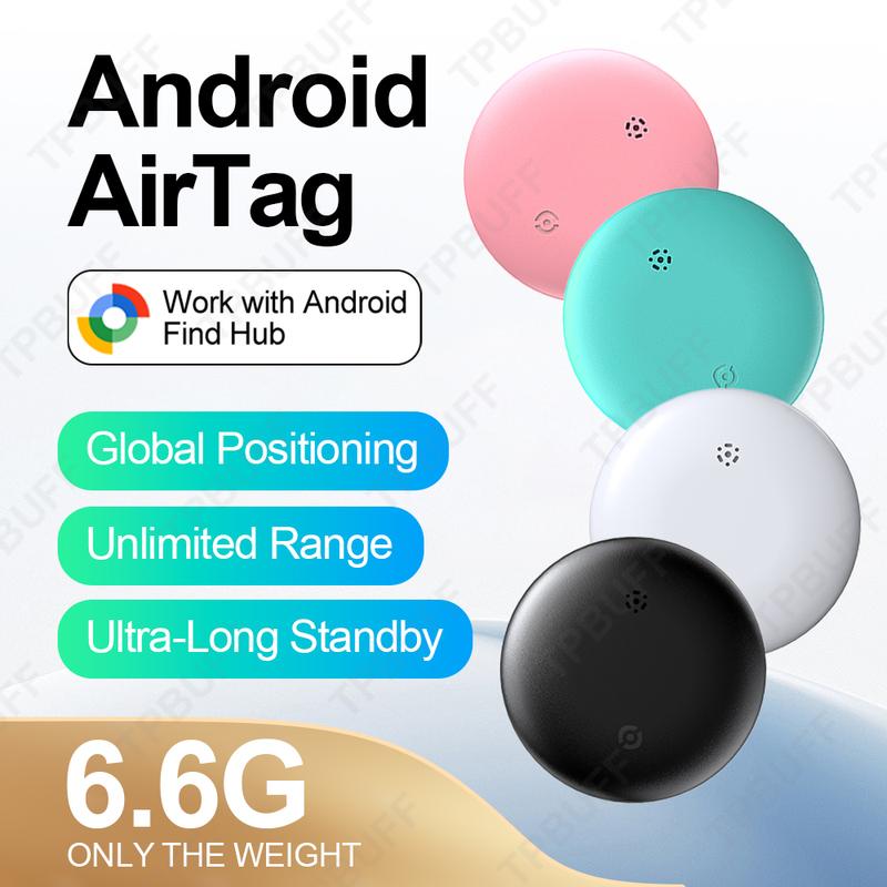 Google Location Tracker Air Tag Android Find My Gps Tracking Device For Car Motorcycle Bluetooth Car Electronics Gps Vehicle Loc