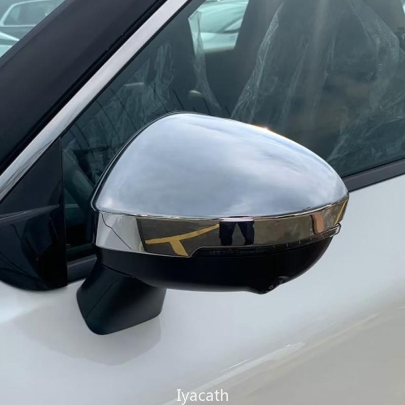 For Mitsubishi Xforce Outlander Sport 2025 ABS Car Rearview Door Side Mirror Trim Rearview Mirror Rain Shield Cover Accessories