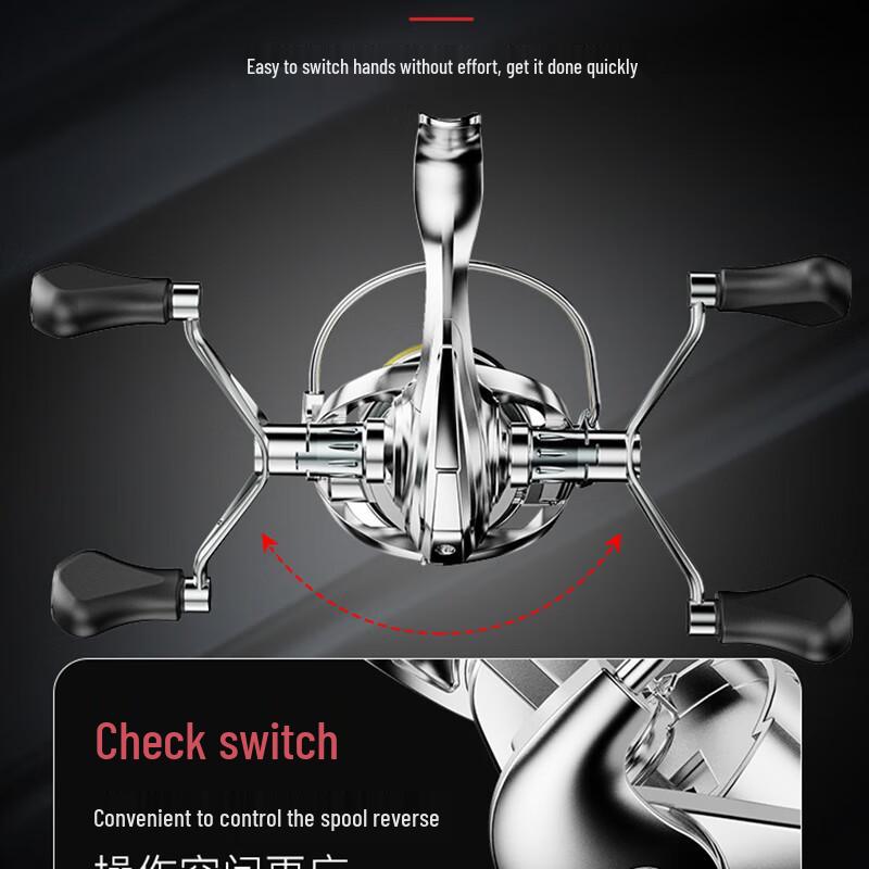 Brangdy All-Metal Spinning Fishing Reel