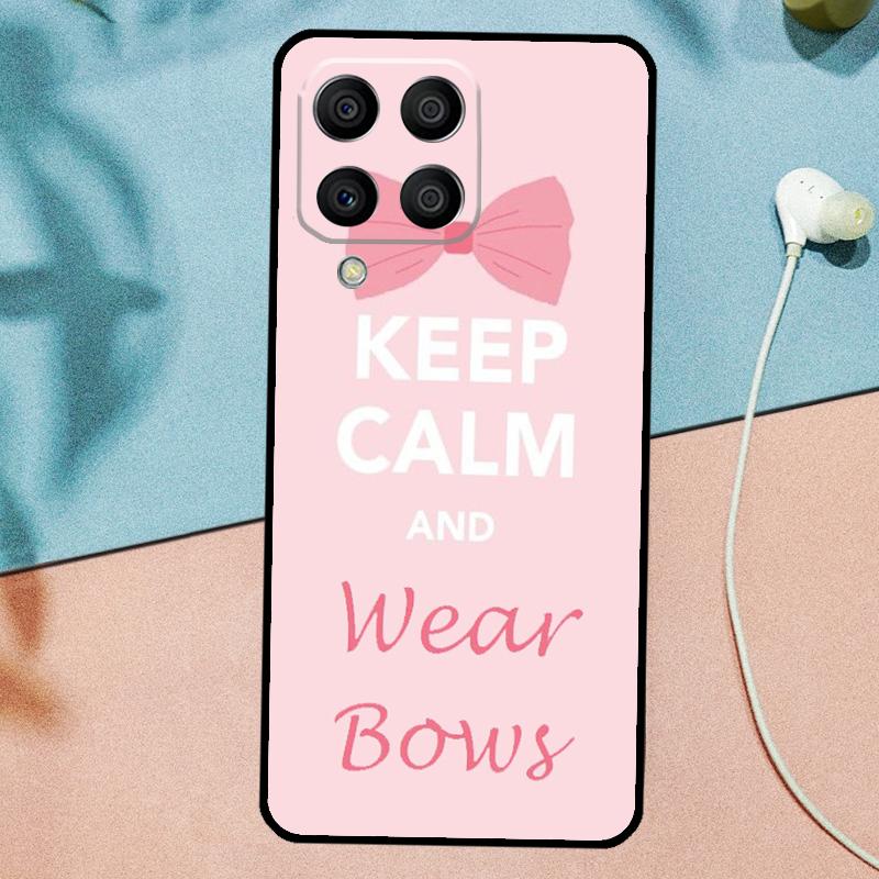 Cheerleader Cheer Bow Quote For Samsung Galaxy M53 M33 M11 M21 M31 M12 M13 M14 M15 M35 M34 M54 M32 M52 M06 M16 M55 Case