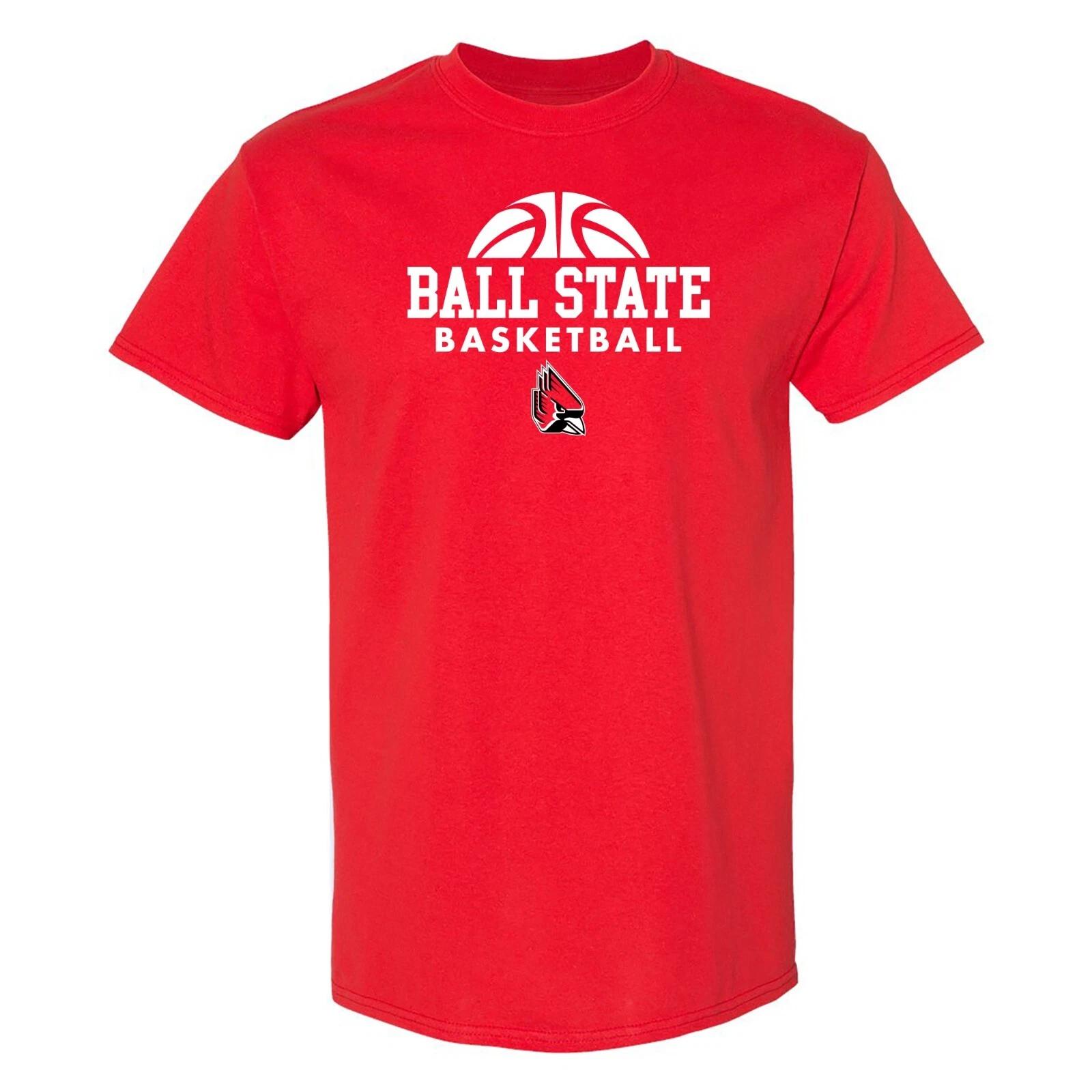 Ball State Cardinals Basketball Hype - NCAA Sports Team T-Shirt M